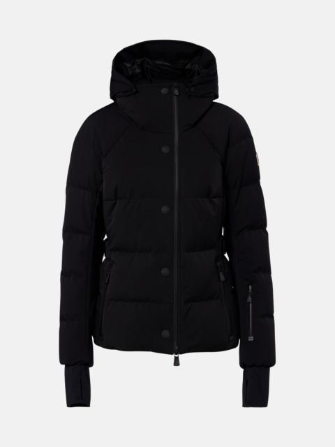 Moncler Grenoble Guyane hooded down ski jacket