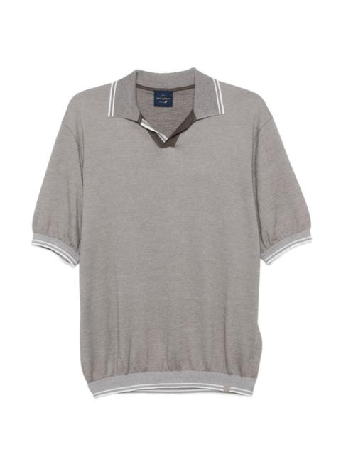Paul & Shark striped-trim T-shirt