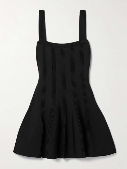 Another Tomorrow + NET SUSTAIN knitted mini dress