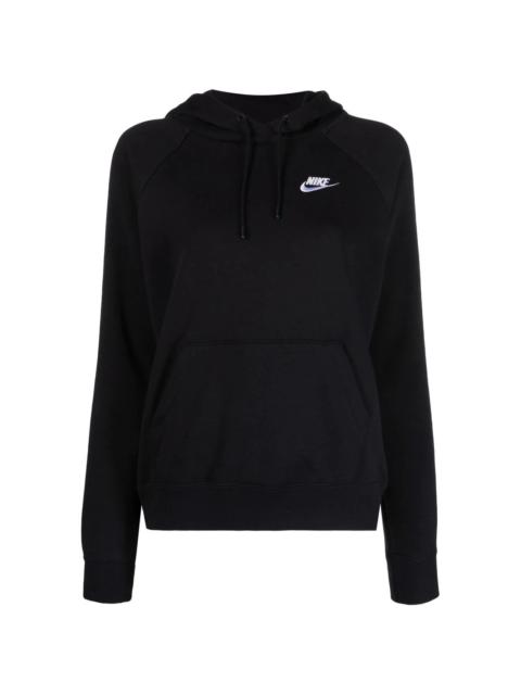 Nike swoosh logo cotton hoodie
