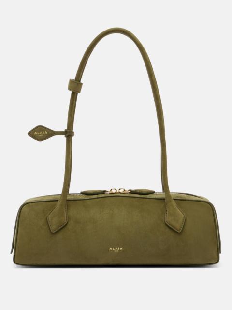 Alaïa Le Teckel Medium suede shoulder bag