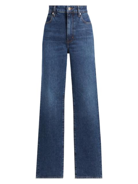 FRAME Women's The Ruler Slim-Fit Straight-Leg High-Rise Jeans - Rory