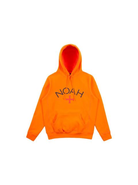 Noah Noah Core Logo Hoodie (SS19) Orange