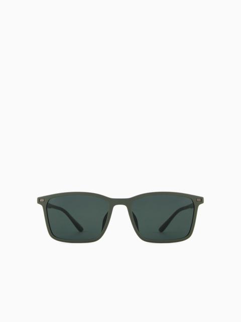 Men’s rectangular sunglasses