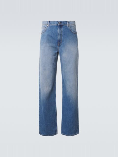 Calvin Klein Collection Faded straight jeans