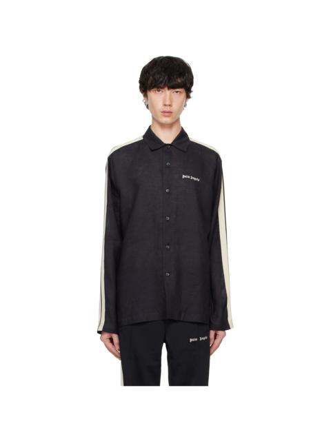 Palm Angels Gray Classic Logo Track Shirt