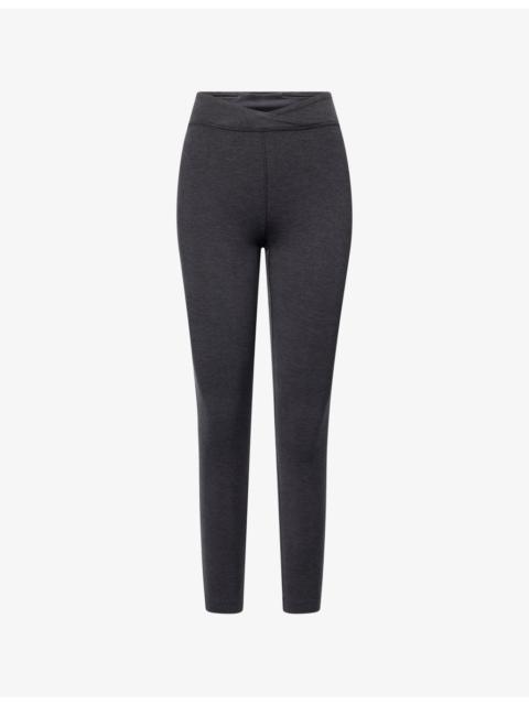 lululemon Sfty Suedy Cross-Waist Tight 25'' Stretch-Woven Leggings