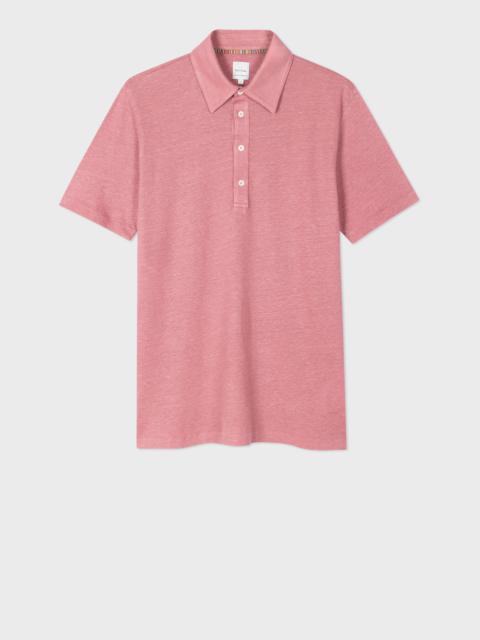 Paul Smith Linen-Piqué Polo Shirt