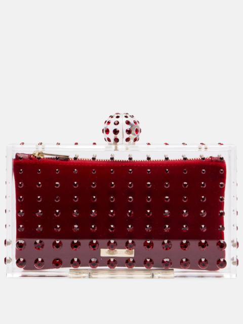 AQUAZZURA Tequila Mini beaded clutch