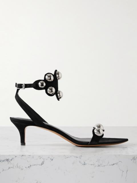 Isabel Marant Vikto Studded Suede Sandals