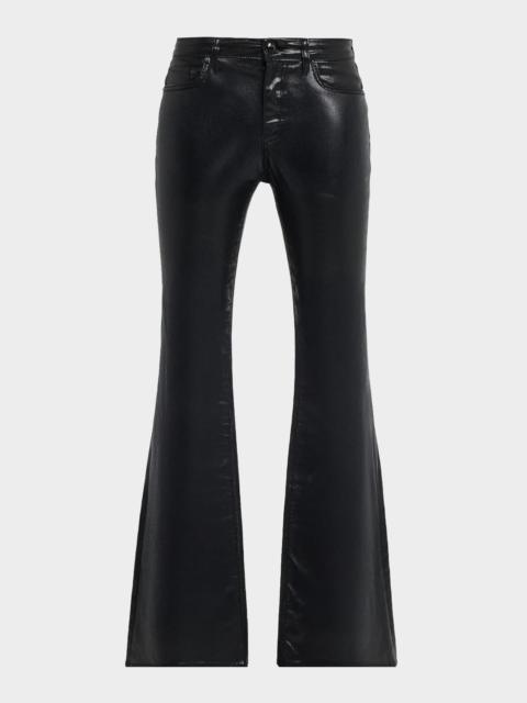 rag & bone Flexi Dahlia Mid-Rise Coated Jeans