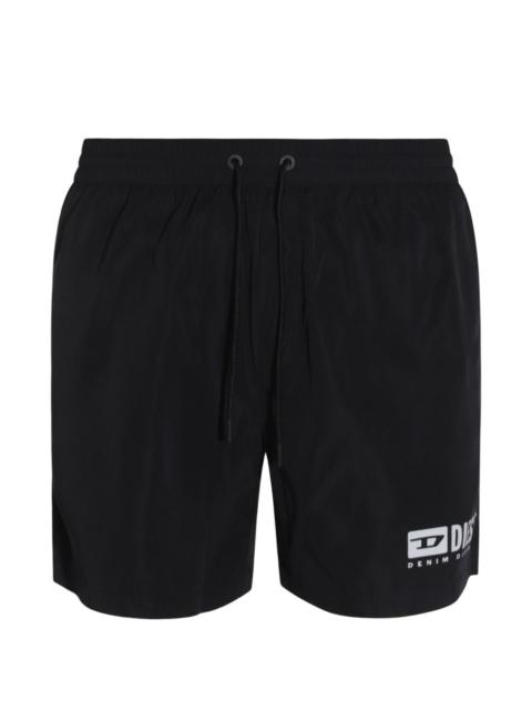 Diesel X Division drawstring logo swim shorts
