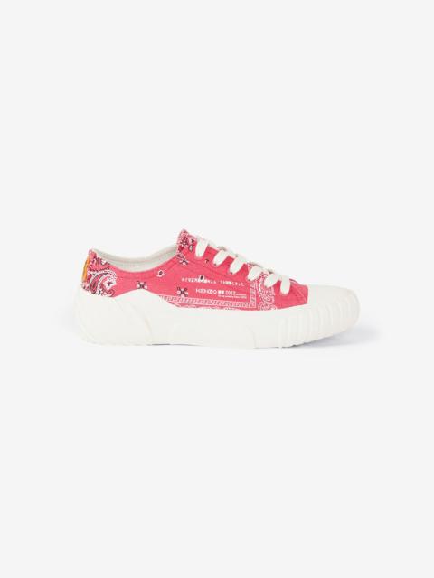 KENZO 'Bandana' canvas trainers