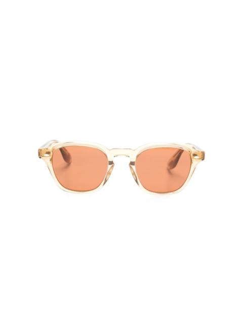 Oliver Peoples tinted-lenses square-frame sunglasses