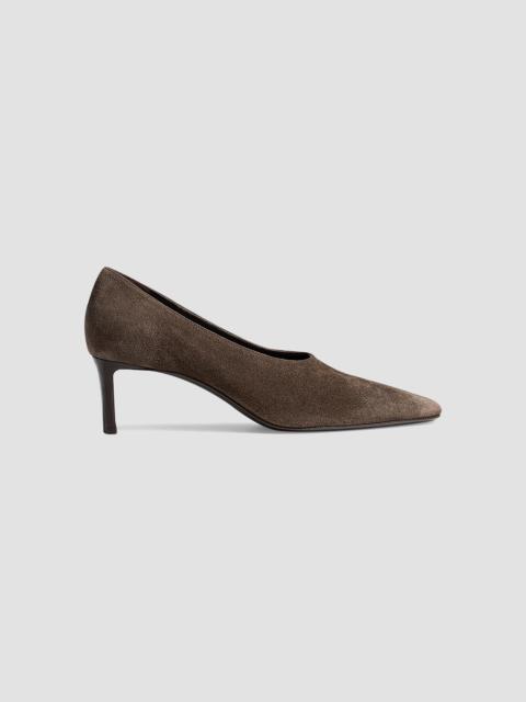 KHAITE Women's Cecilia 50MM Suede Pumps - Brown