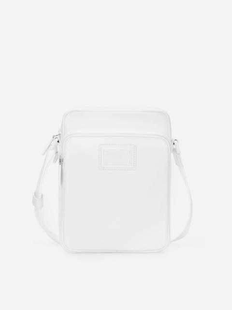 Dolce & Gabbana Faux leather crossbody bag BLANCO DOLCE&GABBANA