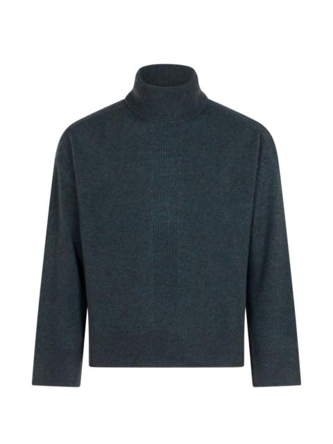 EMPORIO ARMANI ribbed roll-neck sweater