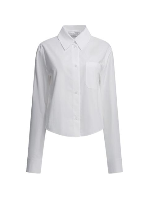 Max Mara pleated-back chest-pocket shirt