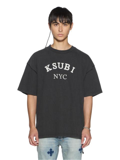 Ksubi LAYBEL EKCESS SS TEE WASHED BLACK