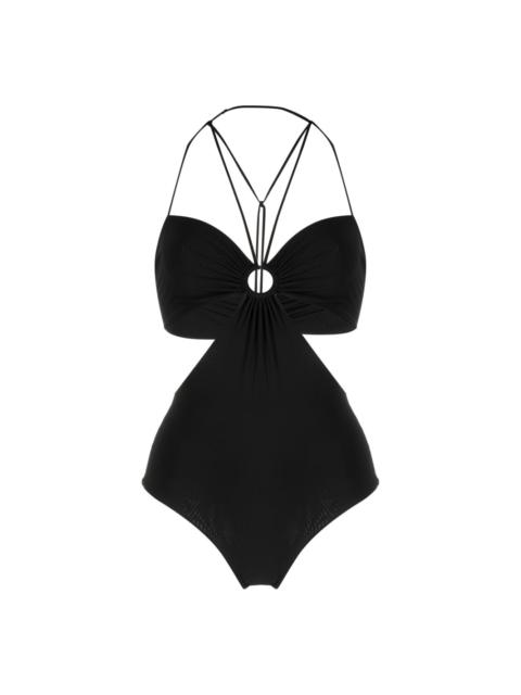 cut-out swimsuit