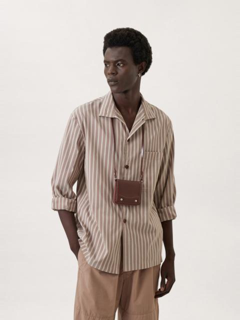 Lemaire RANSEL SQUARE ZIP WALLET
GLOSSY LEATHER