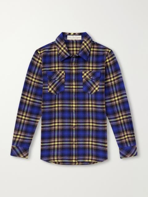 God’s True Cashmere Checked Cashmere Shirt