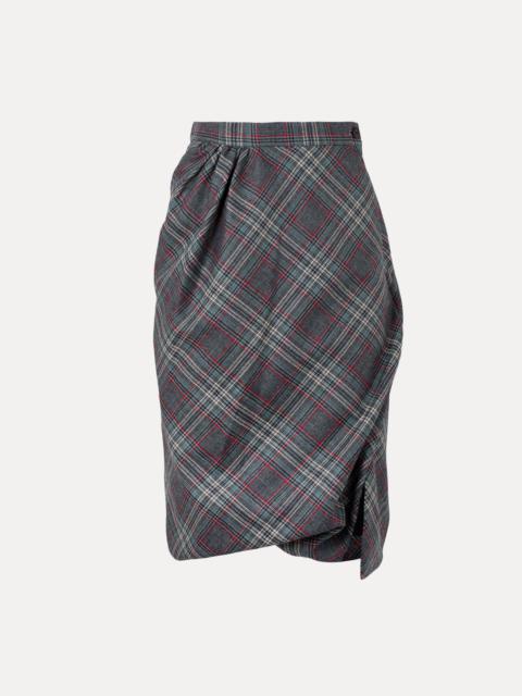 Vivienne Westwood DRUNKEN PENCIL SKIRT TARTAN