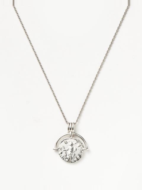 MISSOMA Lucy Williams Engravable Roman Arc Coin Necklace