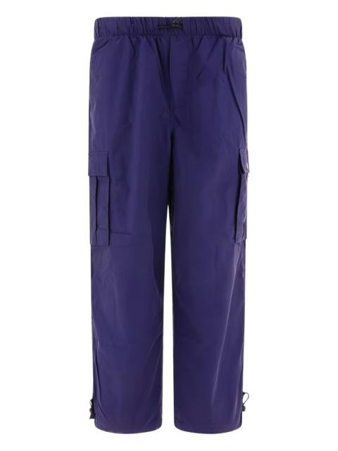BRAIN DEAD Flight logo-patch trousers