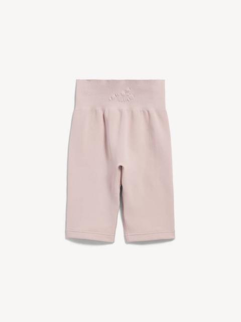 BALENCIAGA Women's Techwear Seamless Cycling Shorts in Nude