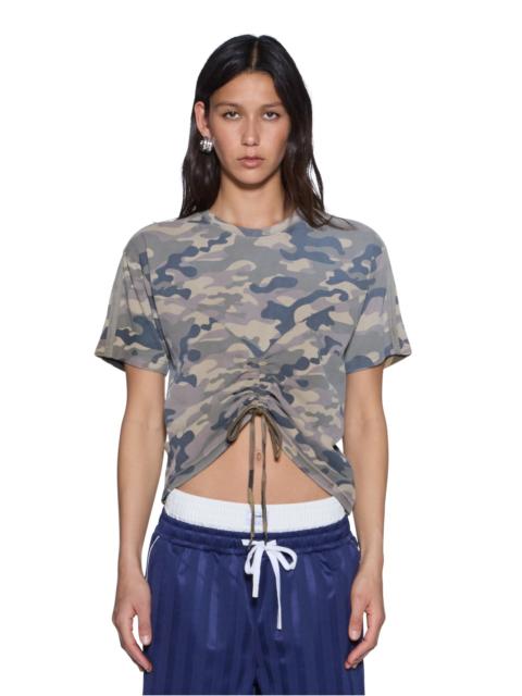 Ksubi RUCHED EVERYDAY SS TEE CAMO