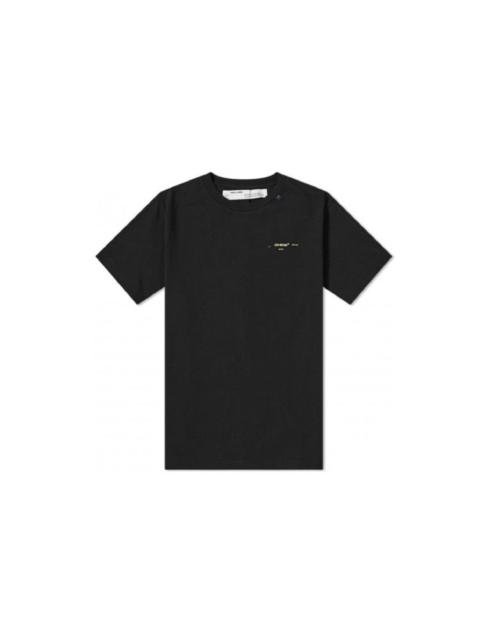 Off-White Off-White Acrylic Arrows Short Sleeve Slim OMAA027F191850101060