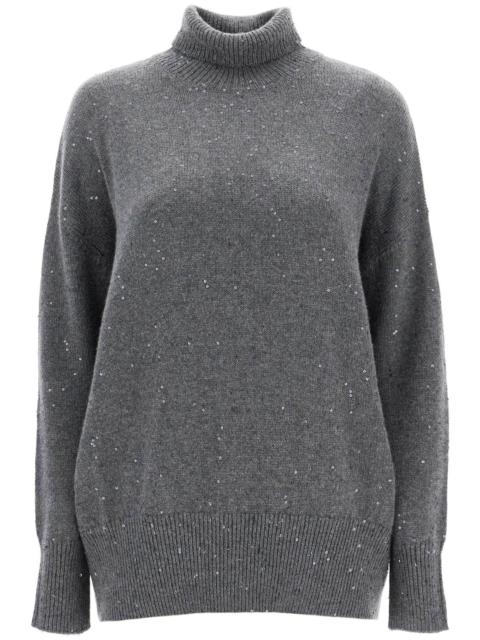 Brunello Cucinelli CASHMERE AND SILK PULLOVER SET