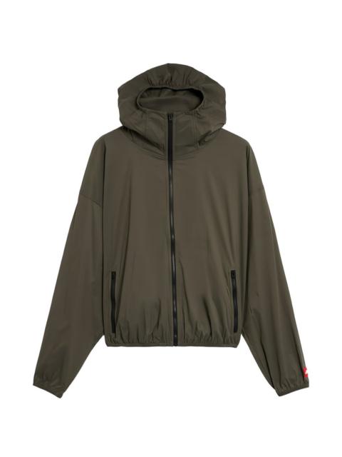 The North Face zip-up hooded jacket