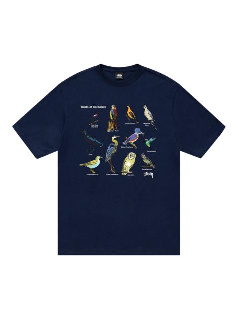 トップス STUSSY - CALIFORNIA BIRDS TEE Stüssy Stussy California Birds Tee 'White' | REVERSIBLE