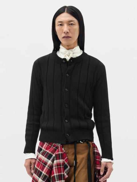 Ann Demeulemeester Natel Brushed Rib Cardigan