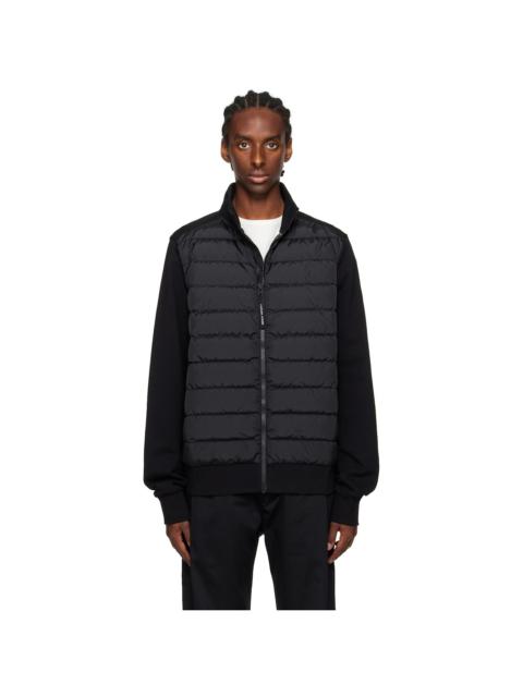 Canada Goose Black HyBridge Huron Full-Zip Down Jacket