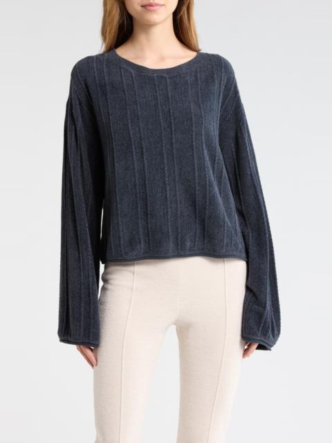 Barefoot Dreams barefoot dreams CozyChic Ultra Lite® Sweater in Indigo