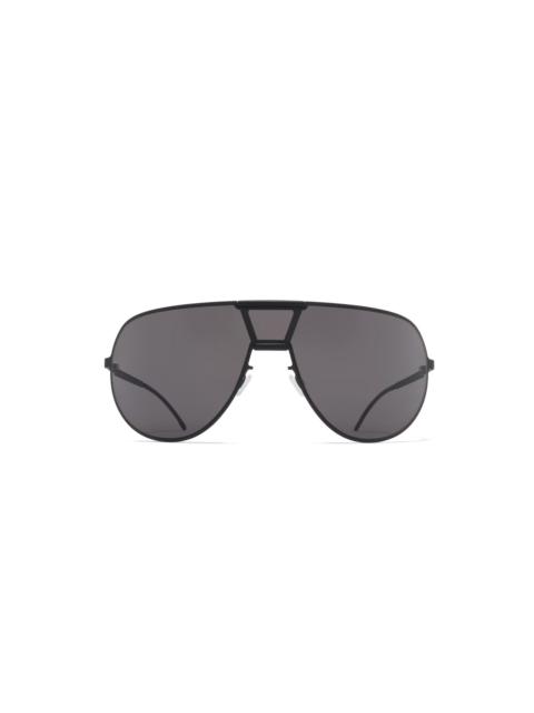 MYKITA MYKITA X RIMOWA AVIATOR SUNSHIELD MR005 - BLACK/PITCH BLACK SUPER BLACK