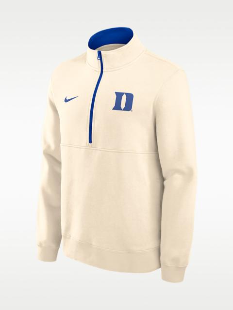 Nike Duke Primetime Primary Logo Men's Nike College 1/2-Zip Crew