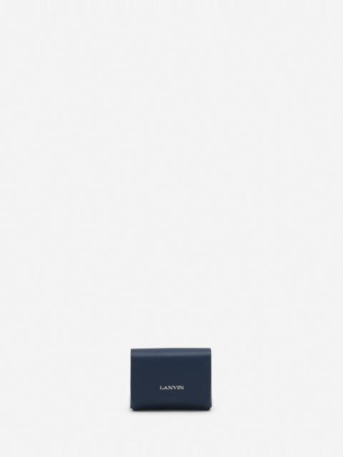 Lanvin LANVIN SIGNATURE LEATHER CASE FOR AIRPODS PRO