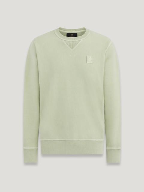 Belstaff MINERAL OUTLINER CREWNECK SWEATSHIRT
