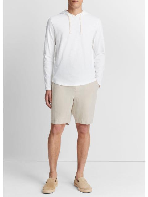 Vince Textured Cotton Hoodie