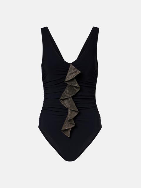 KARLA COLLETTO Helena ruffled swimsuit