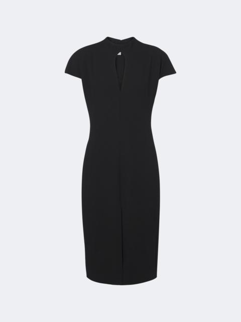 Jil Sander Cutout virgin wool minidress