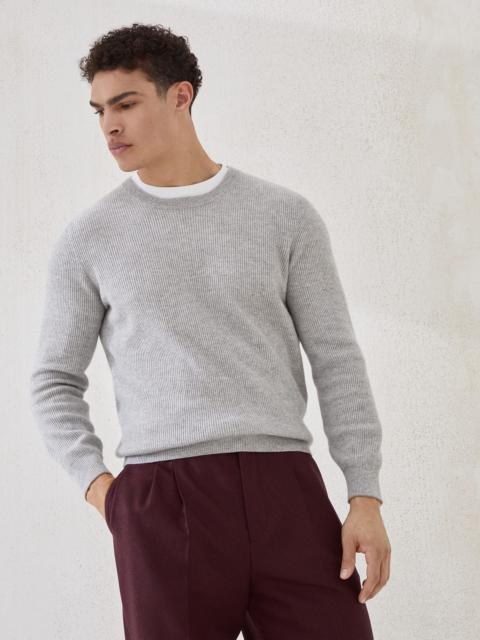 Brunello Cucinelli Cashmere English Rib sweater