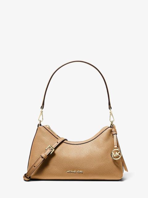 MICHAEL KORS Sammy Small Pebbled Leather Convertible Crossbody Bag
