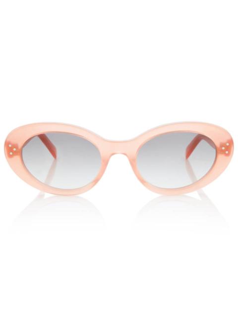 Triomphe 01 oval sunglasses