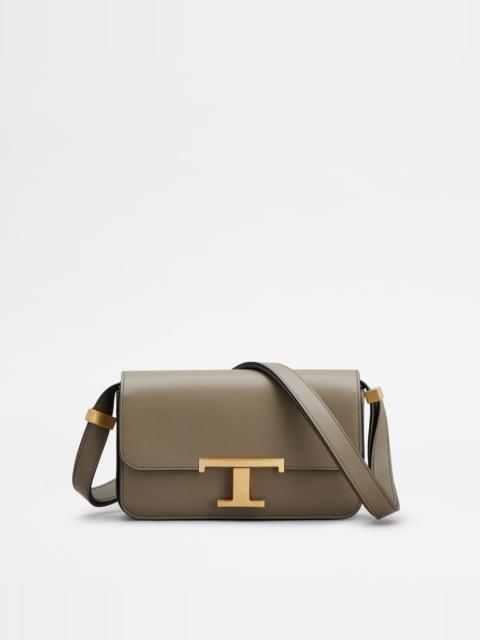 MICRO レザー T TIMELESS CROSSBODY Woman BLACK T Timeless Crossbody Bag in Leather Micro