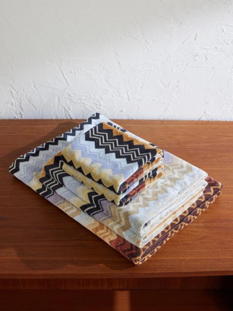 Missoni Giacomo Set of Five Striped Cotton-Terry Towels